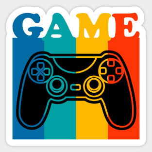 Games Addiction Sticker